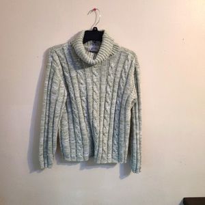 Long sleeve knit sweater